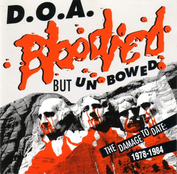 D.O.A. (2) – War On 45 vinyl cover art