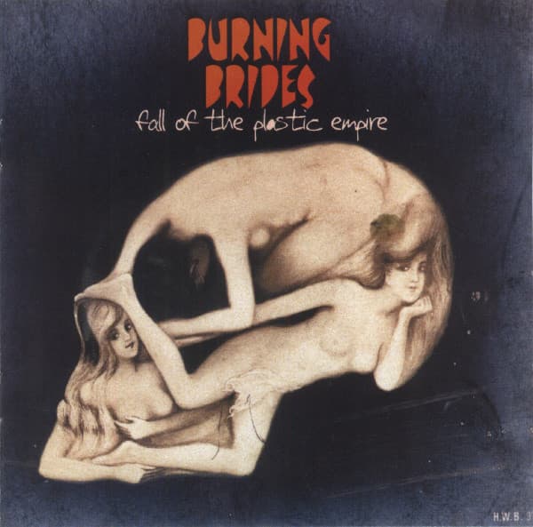 Burning Brides – Fall Of The Plastic Empire vinyl cover art