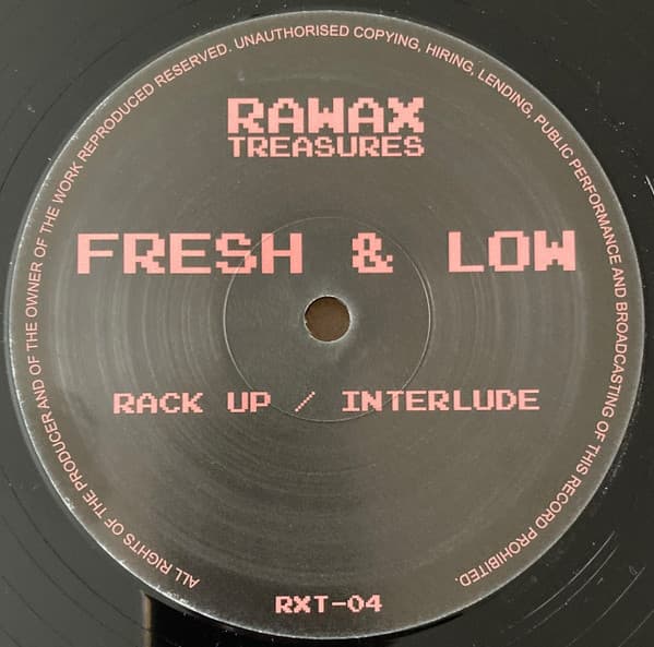 Fresh & Low – Interlude vinyl cover art