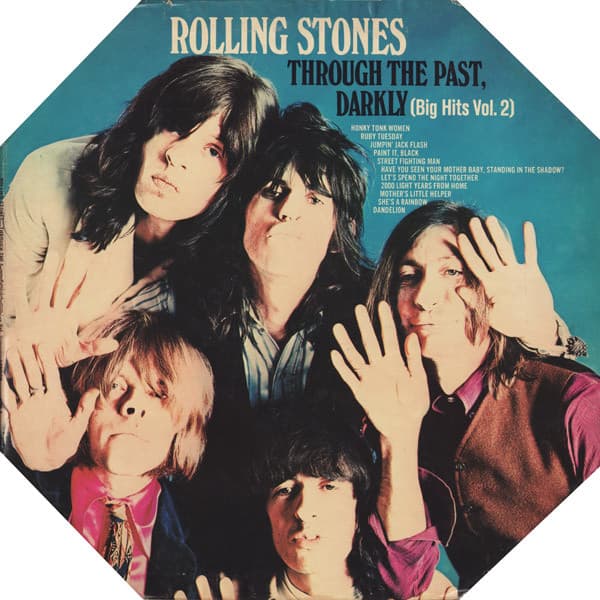 The Rolling Stones – Through The Past, Darkly (Big Hits Vol. 2) vinyl cover art