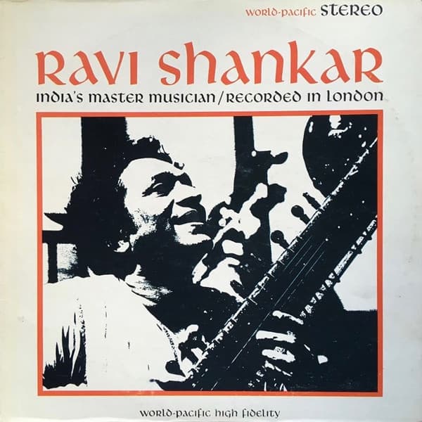 Ravi Shankar – Recorded In London vinyl cover art
