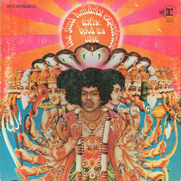 The Jimi Hendrix Experience – Axis: Bold As Love vinyl cover art
