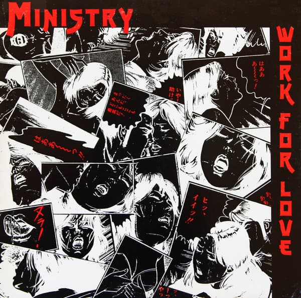 Ministry – Work For Love vinyl cover art