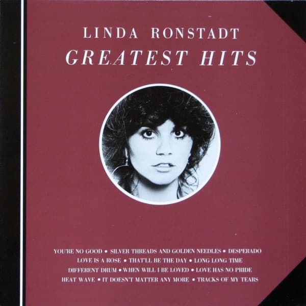 Linda Ronstadt – Greatest Hits vinyl cover art