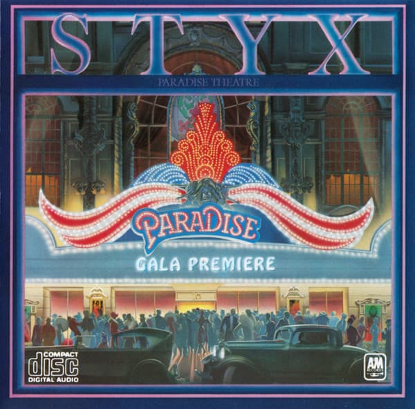 Styx – Paradise Theatre vinyl cover art