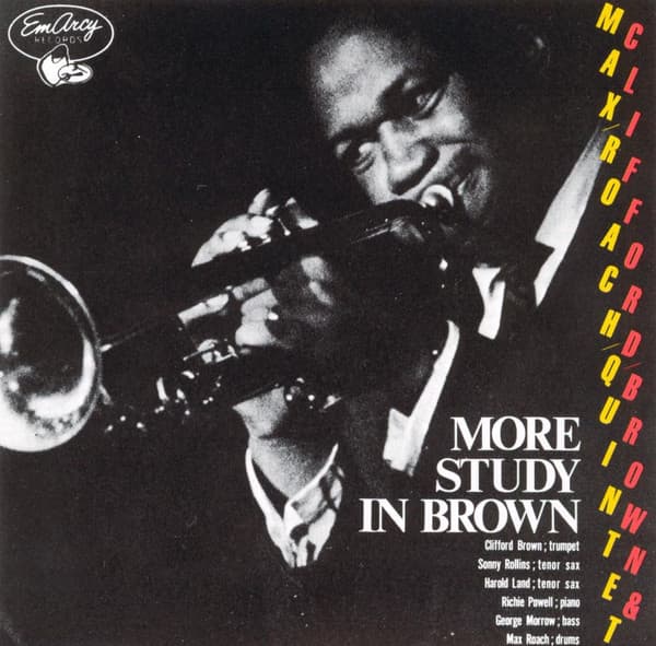 Max Roach Quintet Clifford Brown – More Study In Brown vinyl cover art