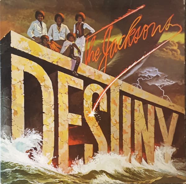 The Jacksons – Destiny vinyl cover art
