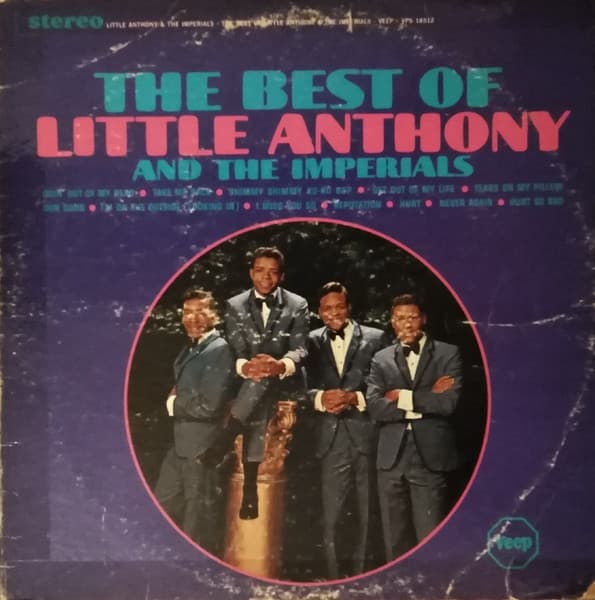 Little Anthony & The Imperials – The Best Of Little Anthony & The Imperials vinyl cover art