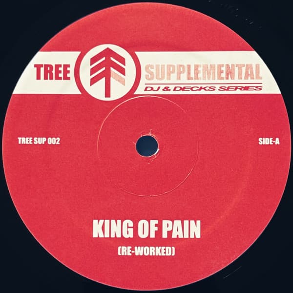 Dj Icey – Breaks - King Of Pain (Re-Worked) vinyl cover art