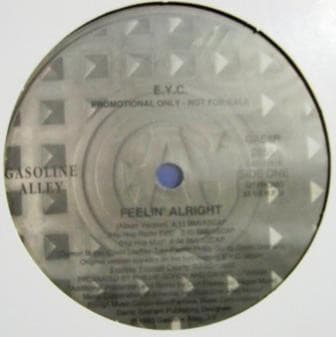 E.Y.C. – Feelin' Alright vinyl cover art