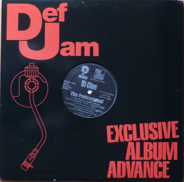 Dj Clue – The Professional vinyl cover art