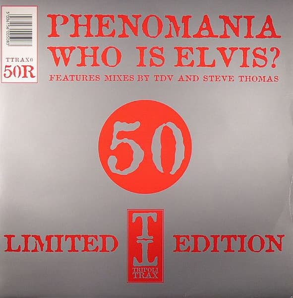 Phenomania – Hard House - Who Is Elvis? (Part Two) vinyl cover art