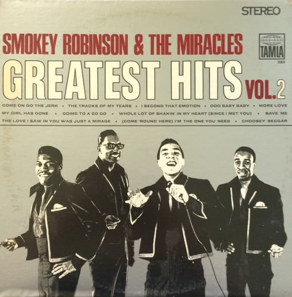 The Miracles – Greatest Hits Vol. 2 vinyl cover art