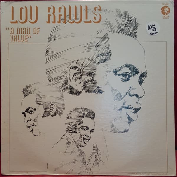 Lou Rawls – A Man Of Value vinyl cover art