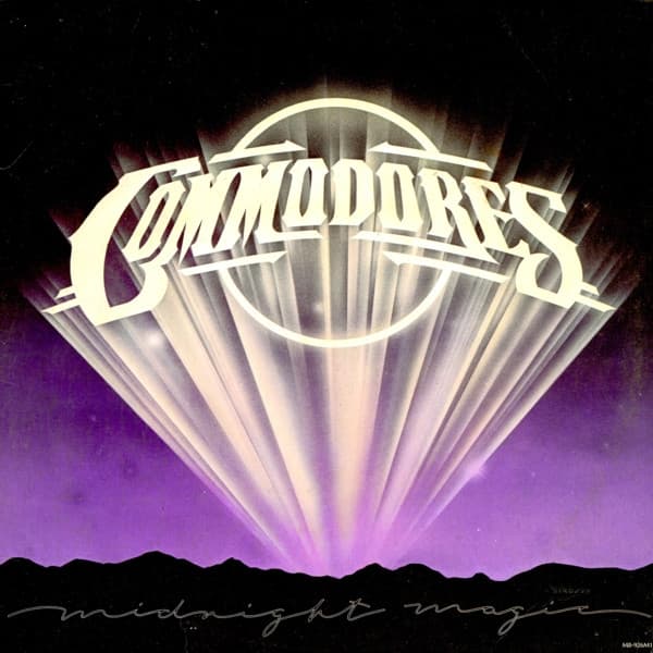 Commodores – Midnight Magic vinyl cover art