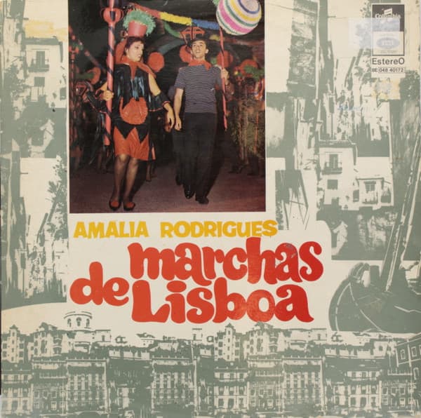 AmáLia Rodrigues – Marchas De Lisboa vinyl cover art