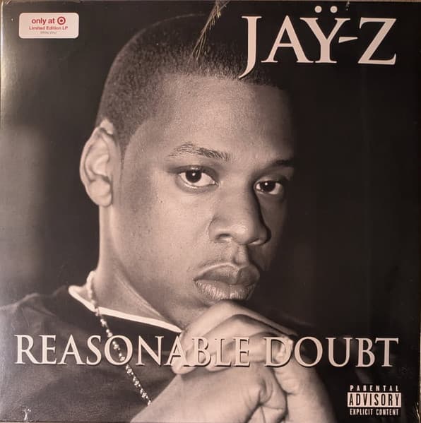 Jay-Z – Reasonable Doubt vinyl cover art