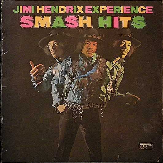 The Jimi Hendrix Experience – Smash Hits vinyl cover art