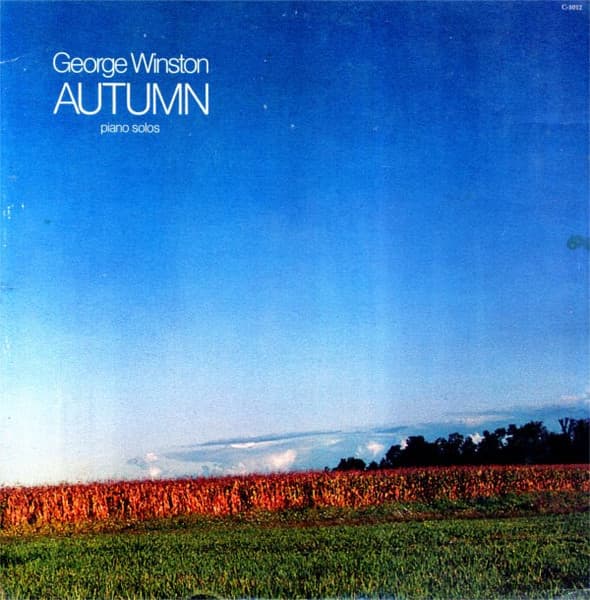 George Winston – Autumn (Piano Solos) vinyl cover art