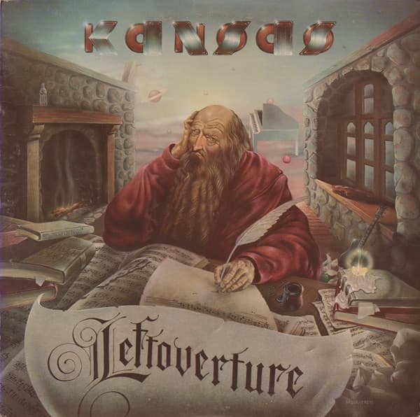 Kansas (2) – Leftoverture vinyl cover art