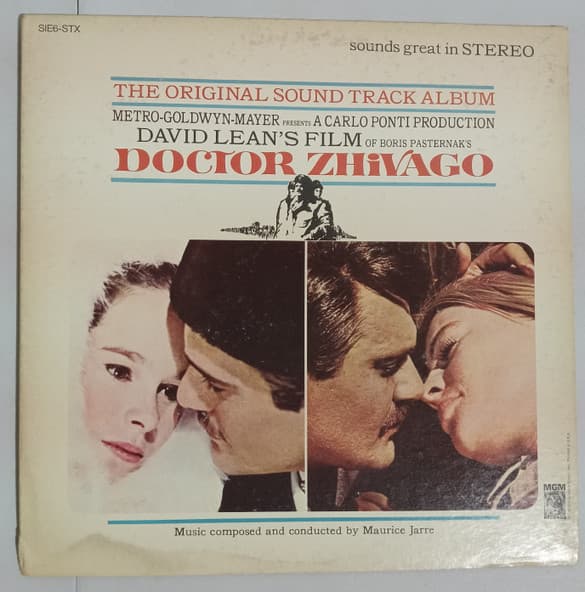 Maurice Jarre – Doctor Zhivago (Original Sound Track Album) vinyl cover art