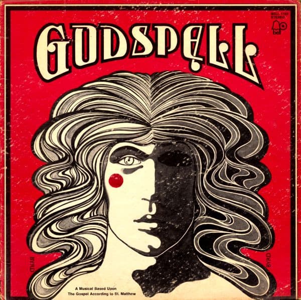 "Godspell" Original Cast – Godspell: A Musical Based Upon The Gospel According To St. Matthew vinyl cover art