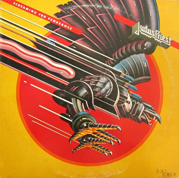 Judas Priest – Screaming For Vengeance vinyl cover art