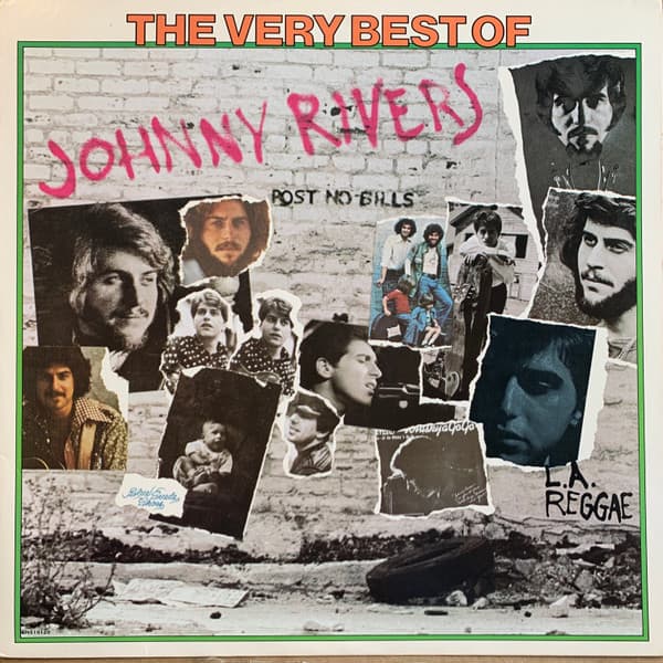 Johnny Rivers – The Very Best Of Johnny Rivers vinyl cover art