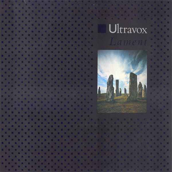 Ultravox – Lament vinyl cover art