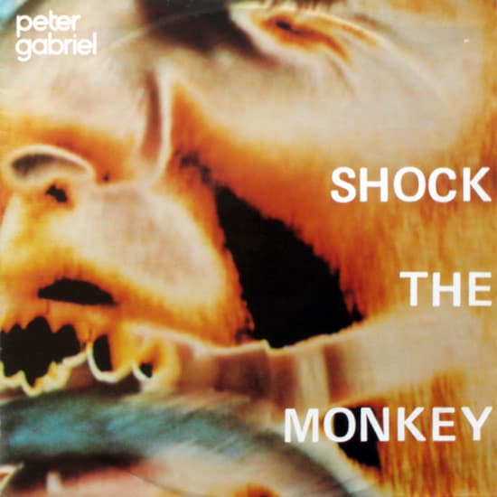 Peter Gabriel – Synth-Pop - Shock The Monkey vinyl cover art