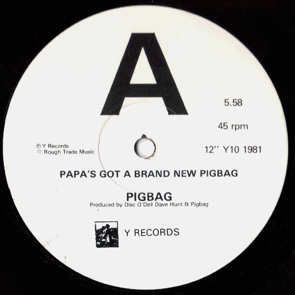 Pigbag – Papa'S Got A Brand New Pigbag vinyl cover art
