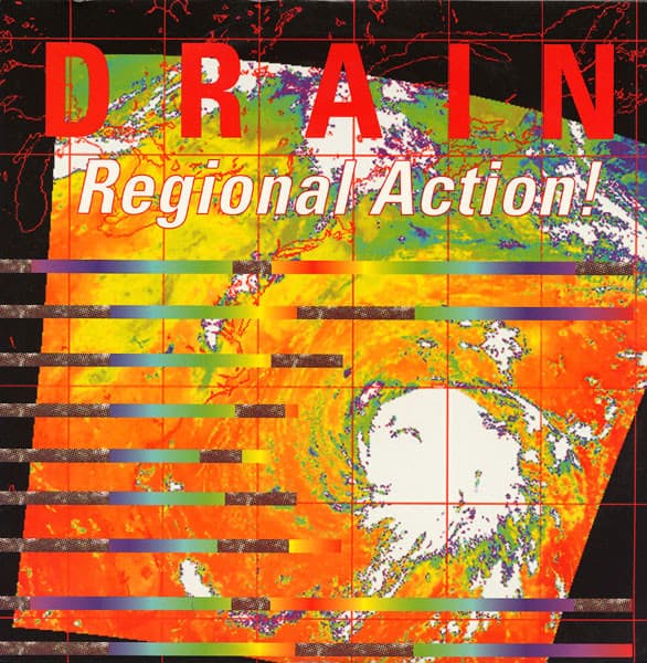 Drain – Breakbeat - Regional Action! vinyl cover art