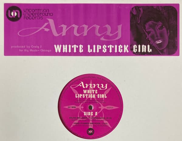 Anny (6) – House - White Lipstick Girl vinyl cover art