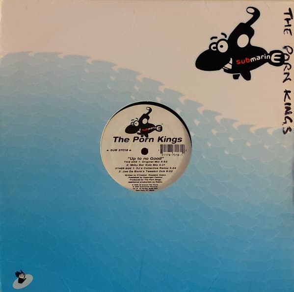 Porn Kings – Breakbeat - Up To No Good vinyl cover art