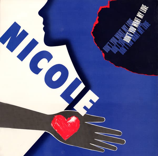 Nicole J Mccloud – Synth-Pop - Don'T You Want My Love vinyl cover art