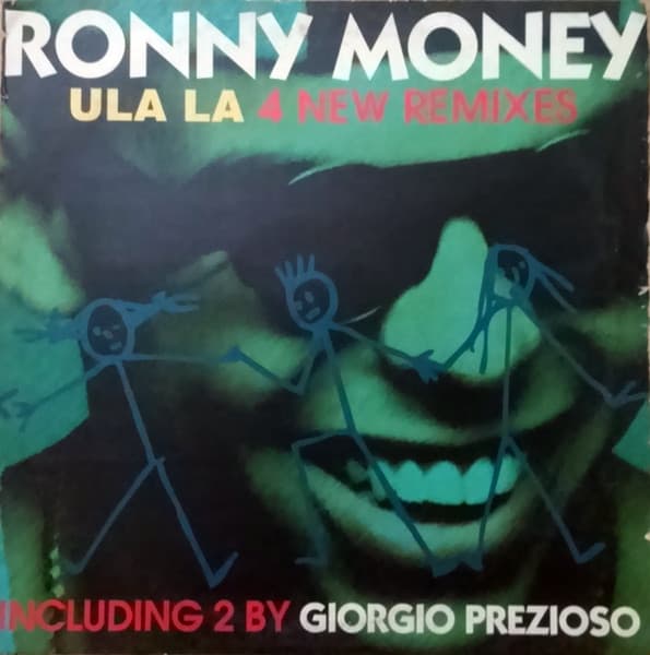 Ronny Money – Hardcore - Ula La (Remixes) vinyl cover art
