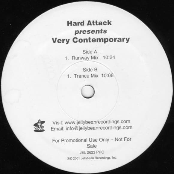 Hard Attack (2) – Progressive House - Very Contemporary vinyl cover art