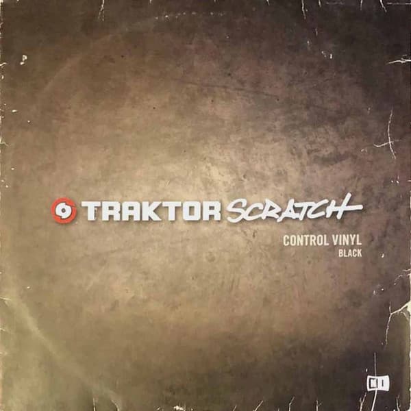 No Artist – Traktor Scratch Control Vinyl Black vinyl cover art
