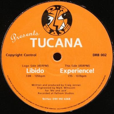 Tucana – Progressive Trance - Libido vinyl cover art