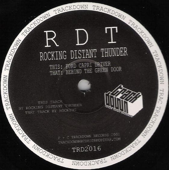 Rocking Distant Thunder – Tech House - Ford Capri Driver vinyl cover art