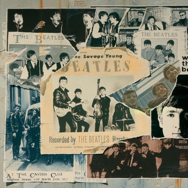 The Beatles – Anthology 1 vinyl cover art