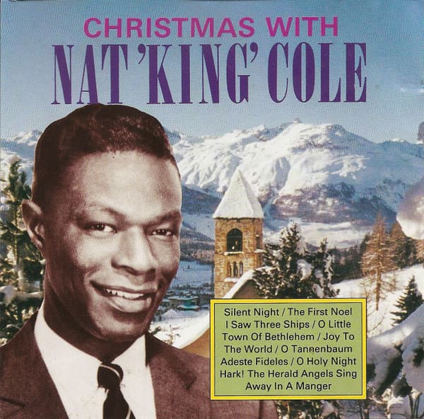 Nat King Cole – Christmas With Nat 'King' Cole vinyl cover art