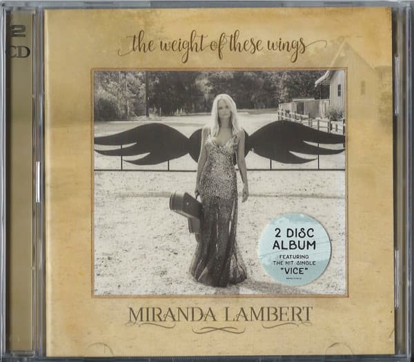 Miranda Lambert – The Weight Of These Wings vinyl cover art