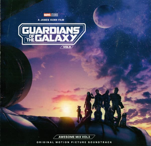 Various – Guardians Of The Galaxy: Vol. 3 (Awesome Mix: Vol. 3) (Original Motion Picture Soundtrack) vinyl cover art