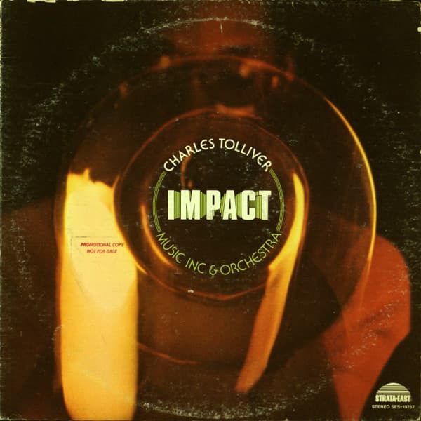 Music Inc Charles Tolliver – Impact vinyl cover art