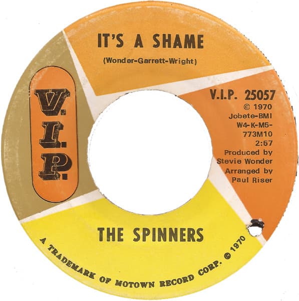 Spinners – It'S A Shame vinyl cover art