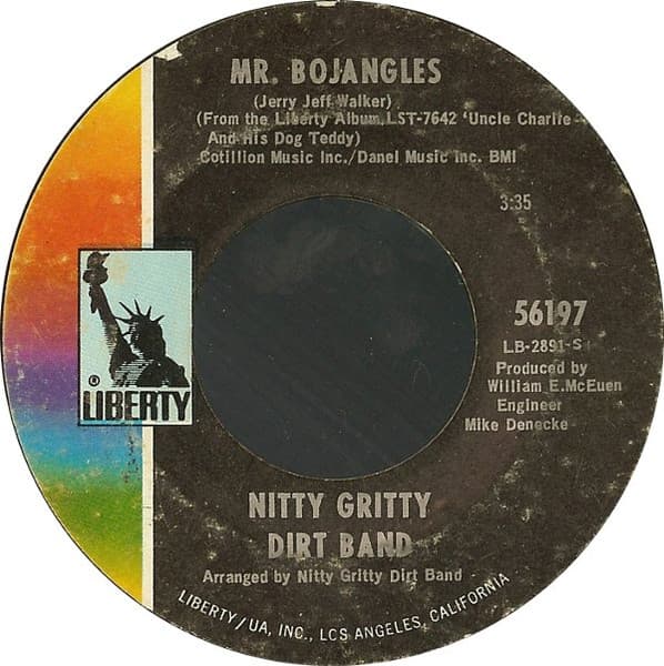 Nitty Gritty Dirt Band – Mr. Bojangles vinyl cover art