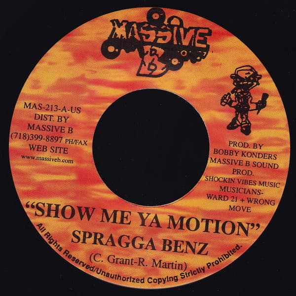 Saba Tooth Spragga Benz – Me Ready vinyl cover art