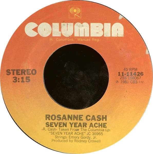 Rosanne Cash – Blue Moon With Heartache vinyl cover art