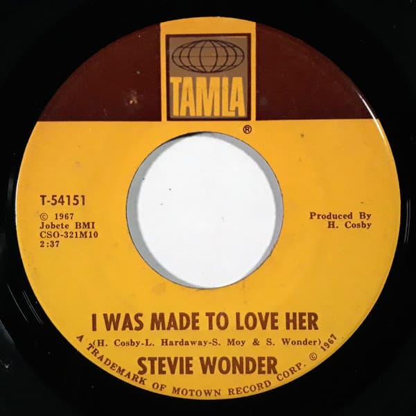 Stevie Wonder – Hold Me vinyl cover art